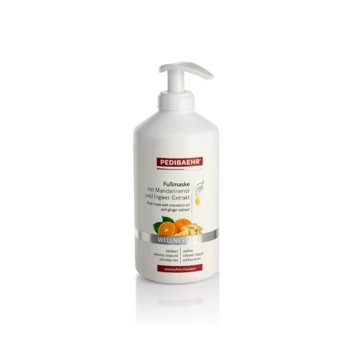 SPA маска для стоп з екстрактом імбиру та мандариновою олією (FUSSMASKE MIT MANDARINENÖL UND INGWER)