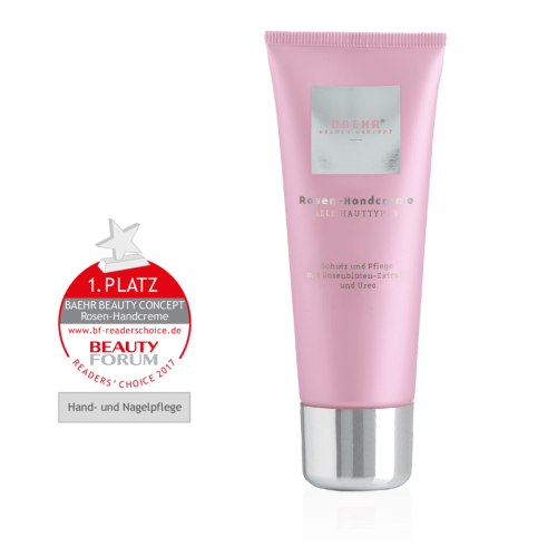Крем для рук з екстрактом троянди та сечовиною 30мл (ROSEN-HANDCREME), BAEHR