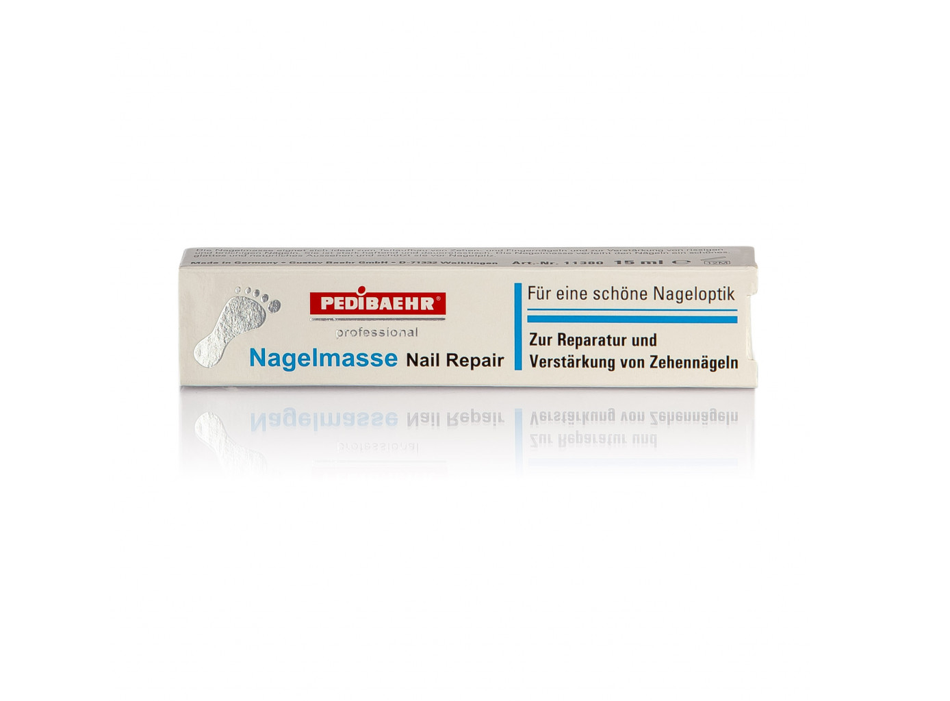 Клей для нігтьової пластини 15мл (NAGELMASSE) PEDIBAEHR