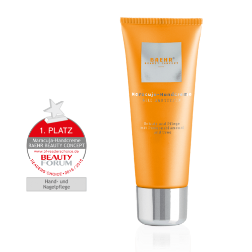 Крем для рук з маслом маракуї та сечовиною 75мл (MARACUJA-HANDCREME), BAEHR