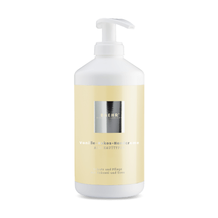 Крем для рук з маслом кокоса і сечовиною 500мл (VANILLE-KOKOS-HANDCREME), BAEHR