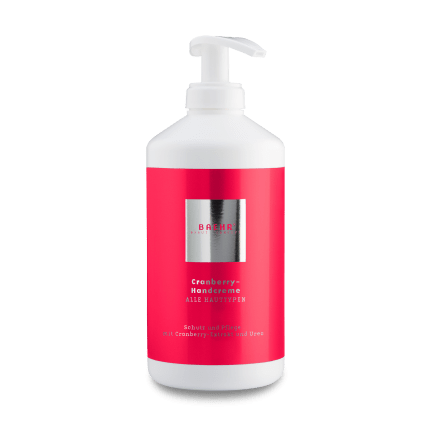 Крем для рук з екстрактом журавлини та сечовиною 500мл (CRANBERRY HANDCREME) BAEHR