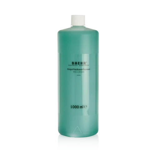 Рідина для зняття лаку WELLNESS 1000мл (NAGELLACKENTFERNER WELLNESS) Baehr