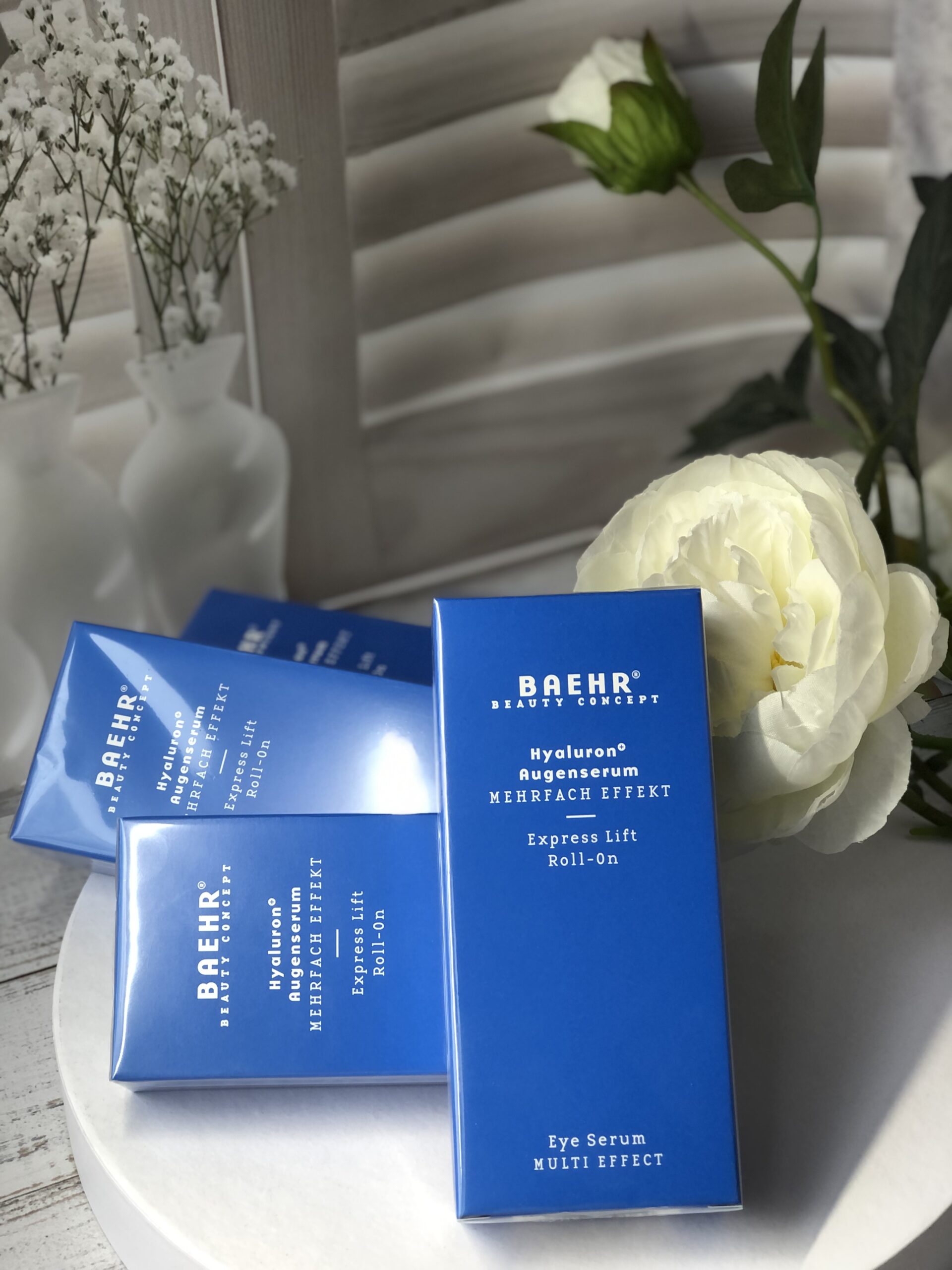 Сироватка для шкіри навколо очей HYALURON + AUGENSERUM LIFT ROLL-ON, 15 мл BAEHR - Зображення 4
