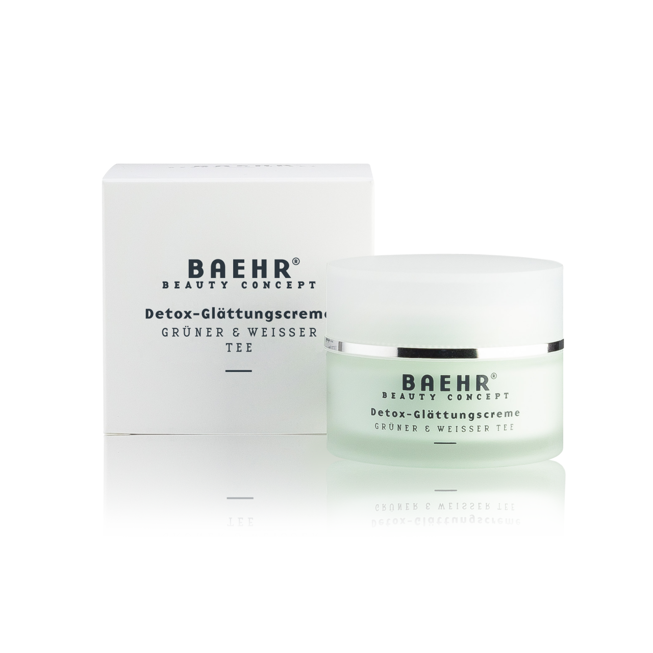 Розгладжуючий крем (Detox-Glättungscreme Grüner & Weißer Tee) 50 мл, BAEHR