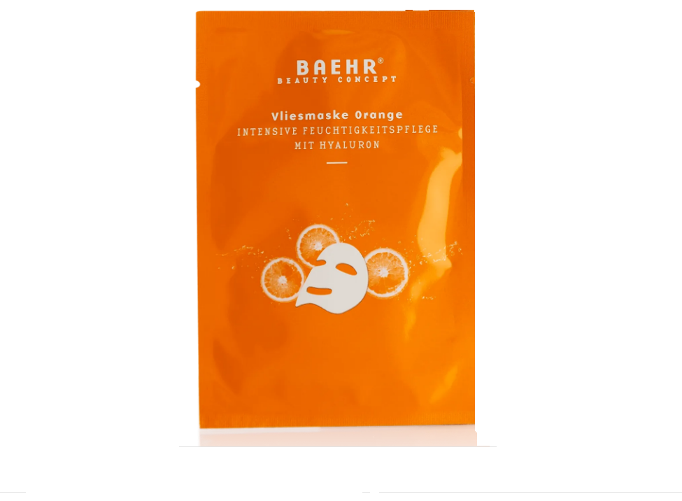 Цитрусова тканева маска (Vliesmaske Orange) BAEHR